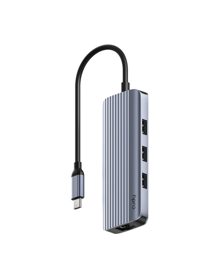 CUDY UH606 6-In-1 USB-C Hub with Gigabit główny