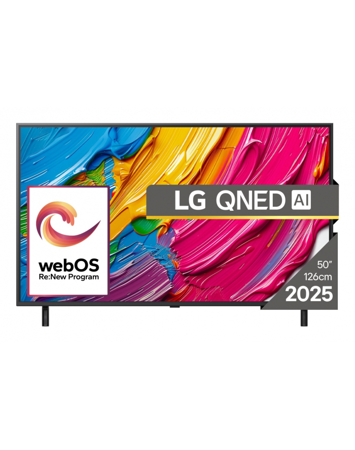 Telewizor LG 50QNED80A3A QNED 50' 4K Ultra HD WebOS Dolby Digital DVB-T2 Czarny główny