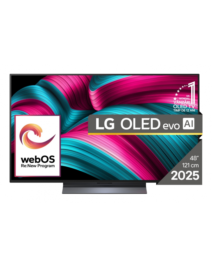 Telewizor LG OLED48C51LA OLED EVO 48' 4K Ultra HD 144 Hz WebOS Dolby Atmos Czarny główny