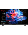 Telewizor TCL 43P69K LED 43' 4K Ultra HD Google TV Dolby AC4 DVB-T2 Czarny - nr 1