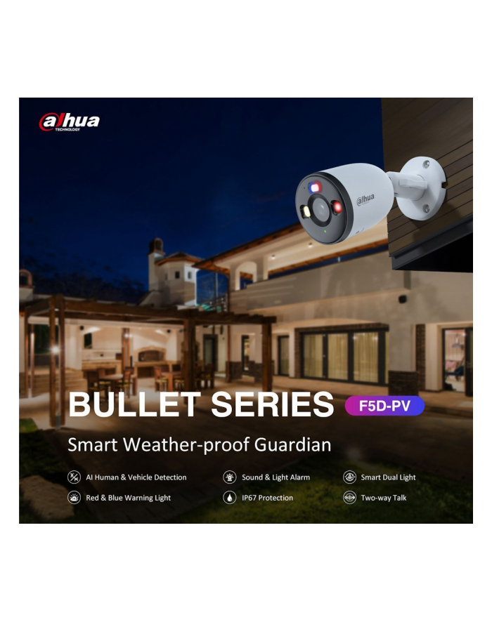 KAMERA WI-FI DAHUA F5D-PV-0280B główny