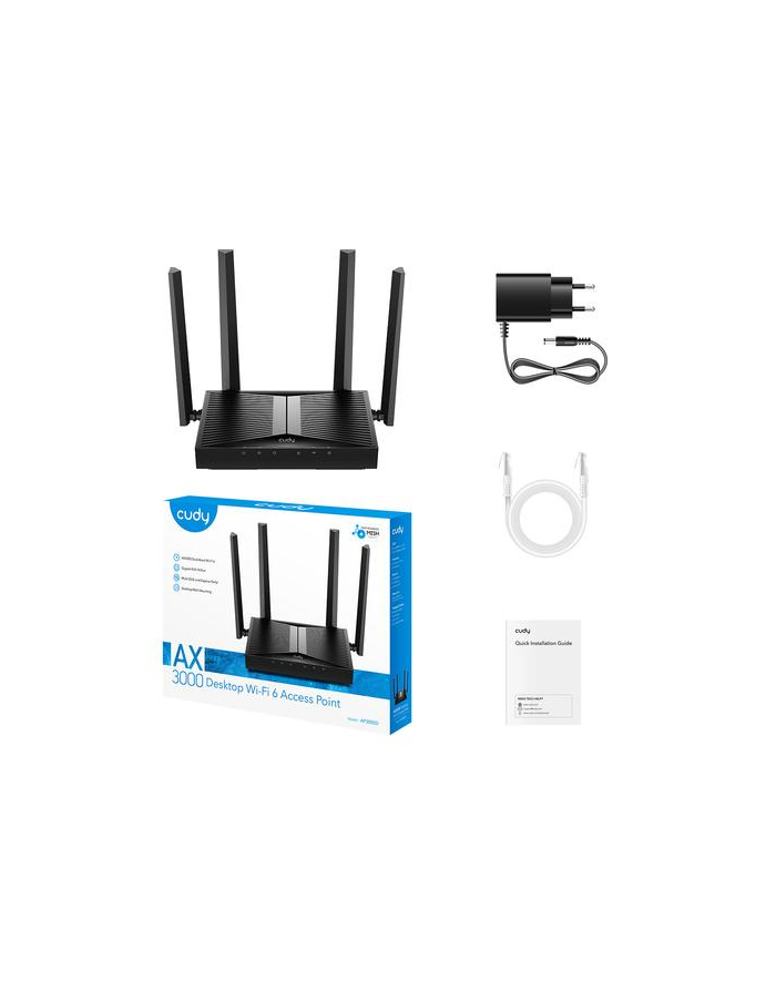 Access Point CUDY AX3000 2,5G AP3000D główny