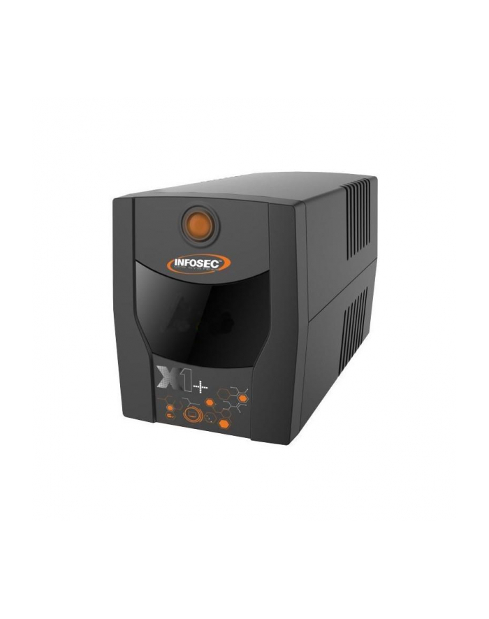 INFOSEC ZASILACZ AWARYJNY UPS X1+ 500, 500VA, 300W, 2X FR/SCHUKO główny