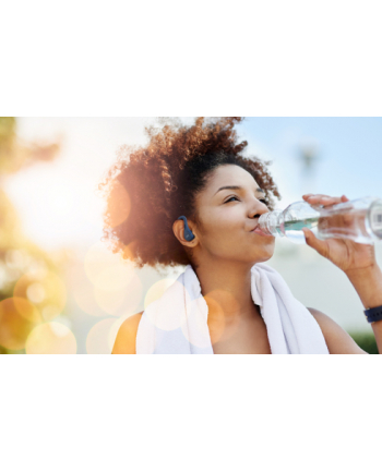 Słuchawki dokanałowe JVC HA-EC25TAU Niebieskie nr 1