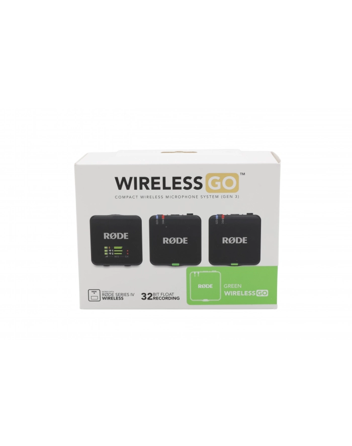 RODE Wireless GO III (zielony) - System mikrofonów bezprzewodowych główny