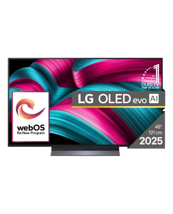 Telewizor LG OLED48C51LA OLED EVO 48' 4K Ultra HD 144 Hz WebOS Dolby Atmos Czarny nr 1