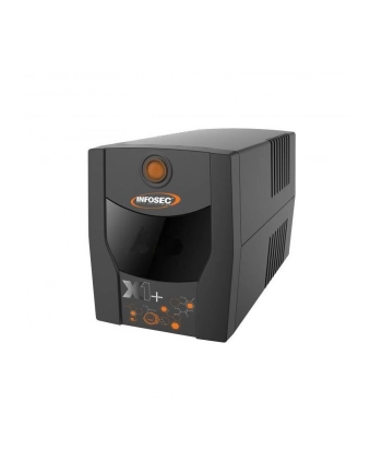 INFOSEC ZASILACZ AWARYJNY UPS X1+ 500, 500VA, 300W, 2X FR/SCHUKO nr 1
