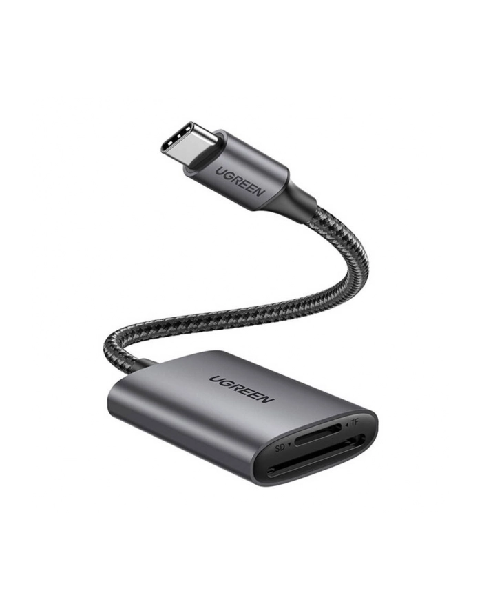 Ugreen  Czytnik kart SD/TF Ugreen CM401 USB C 5Gb/s - szary główny