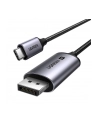 Ugreen Kabel CM556 ze złączami USB-C i DisplayPort 8K o długości 1 m - szary - nr 1