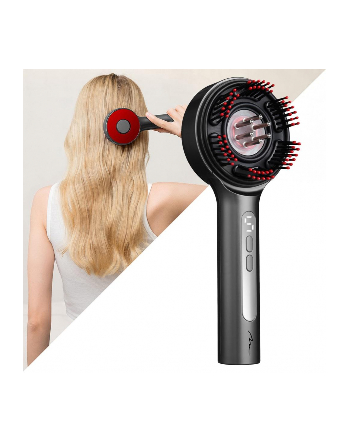 media tech MEDIA-TECH ELEKTRYCZNA SZCZOTKA MASUJĄCA DO WŁOSÓW I SKÓRY GŁOWY HAIRBRUSH MASSAGER MT6537 główny