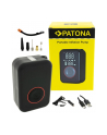 PATONA Pompka Elektryczna do opon samochodowych, rowerowych, materacy, piłek 10,3 bar / 150 PSI z Powerbankiem i Lampką LED - nr 1