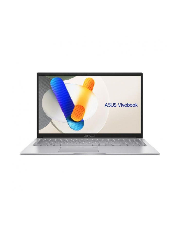 ASUS Vivobook 15 X1504VA-BQ2919W Core 5 120U 156''; FHD IPS-level Panel 60Hz 250nits AG 16GB DDR4 SSD512 Intel Graphics WLAN+BT Cam720p 42WHrs Win11 Cool Silver główny