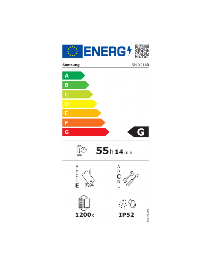 Samsung Galaxy Tab A9+ (X216) 5G 6/128GB Graphite główny