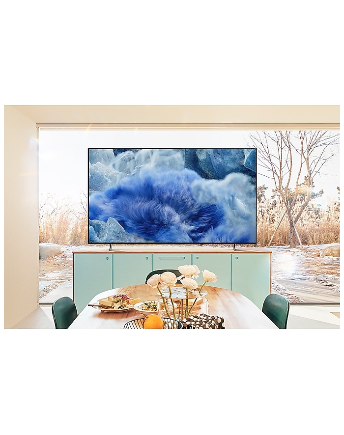 Telewizor Samsung QE85Q8FAAUXXH QLED 85' 4K Ultra HD Tizen Dolby Atmos DVB-T2 Szary główny