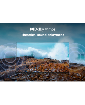 Telewizor TCL 75V6C DLED 75' 4K Ultra HD Google TV Dolby Atmos DVB-T2 Metaliczny nr 2