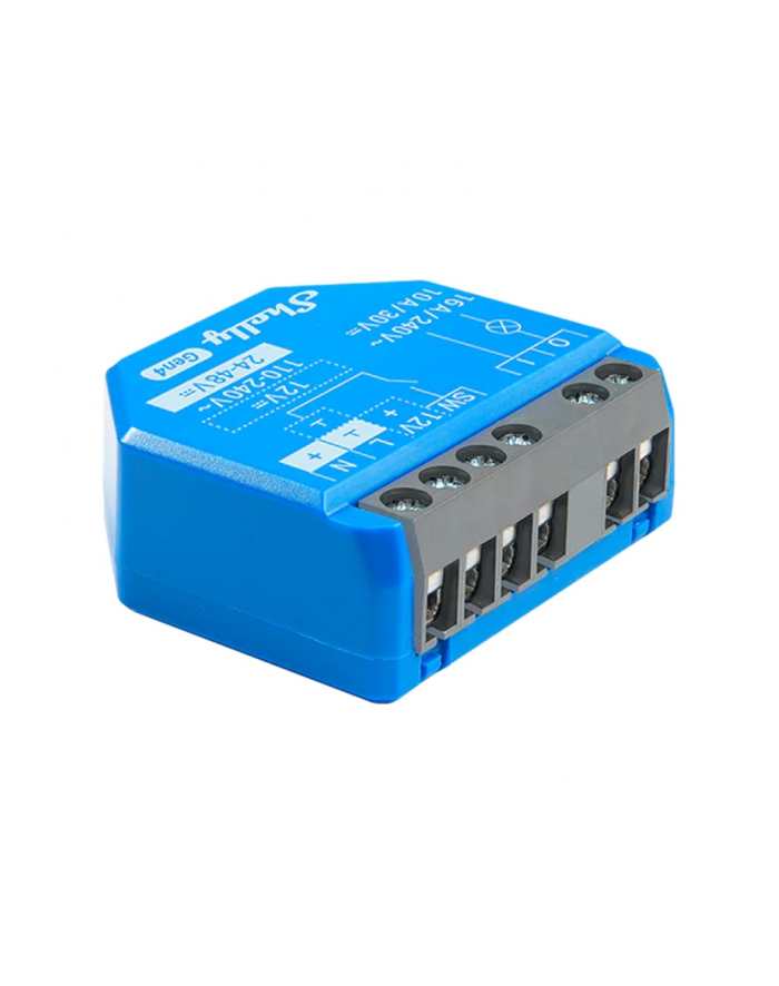 Przekaźnik WiFi jednokanałowy Shelly 1 Gen4 główny