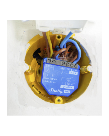 Przekaźnik WiFi jednokanałowy Shelly 1 Gen4