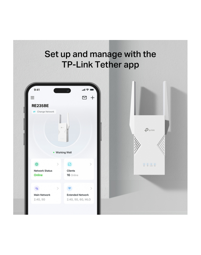 Repeater TP-LINK RE235BE główny