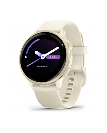 Zegarek Garmin Vivoactive 6 42mm Bone/Lunar Gold nr 1