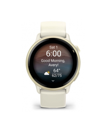 Zegarek Garmin Vivoactive 6 42mm Bone/Lunar Gold nr 2