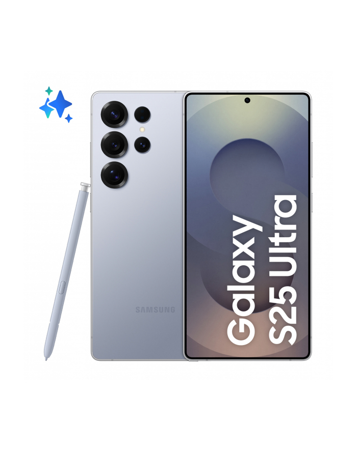 Samsung Galaxy S25 Ultra (S938) 5G 12/256 GB Dual Sim Titanium SilverBlue główny
