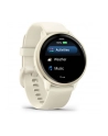 Zegarek Garmin Vivoactive 6 42mm Bone/Lunar Gold - nr 24