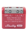 Mini przekaźnik WiFi z pomiarem energii Shelly 1PM Mini Gen4 - nr 1