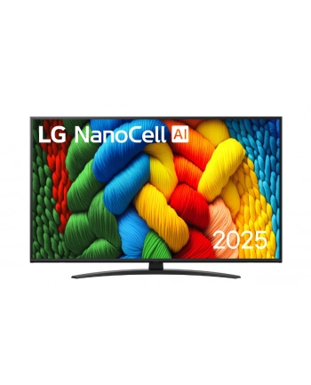 Telewizor LG NanoCell 50NANO81A3A 50' 4K Ultra HD WebOS Dolby Digital DVB-T2 Czarny nr 1