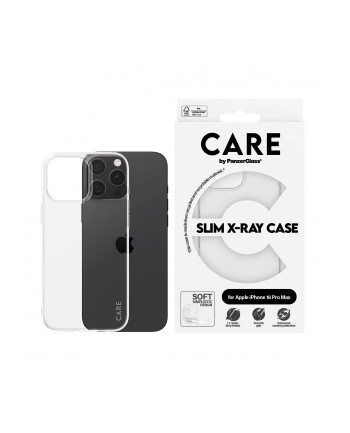 Panzerglass Etui Care By Slim X Ray Case Do Iphone 16 Pro Max  Przezroczyste