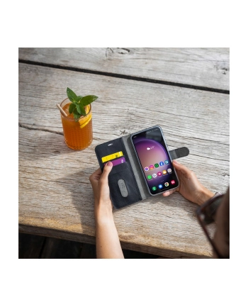 Fixed Etui Do Xiaomi 15 Ochronne Zamykane Case Z Podstawką Plecki Eko Skóra