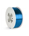 Filament do drukarek 3D Verbatim PET-G 2,85 mm 1kg niebieski transparentny - nr 1