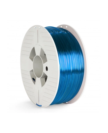 Filament do drukarek 3D Verbatim PET-G 2,85 mm 1kg niebieski transparentny nr 1