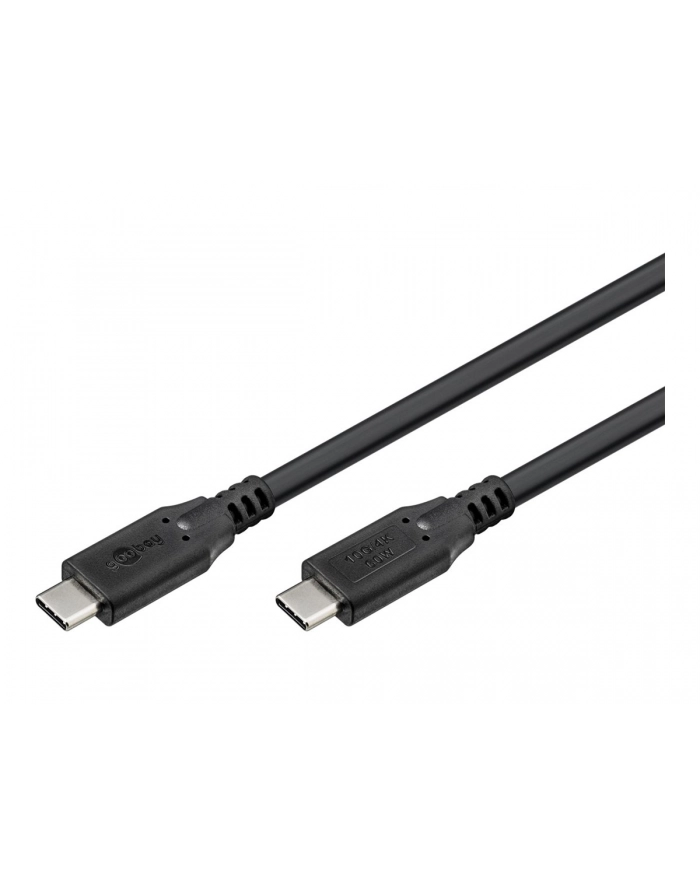 Goobay Kabel Usb-c 74206 1.5m 10 Gbit/s 60W Power Delivery Czarny (RB74206) główny
