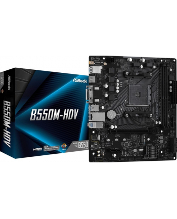 Płyta ASRock B550M-HDV /AMD B550/DDR4/SATA3/M.2/USB3.0/PCIe4.0/AM4/mATX nr 2