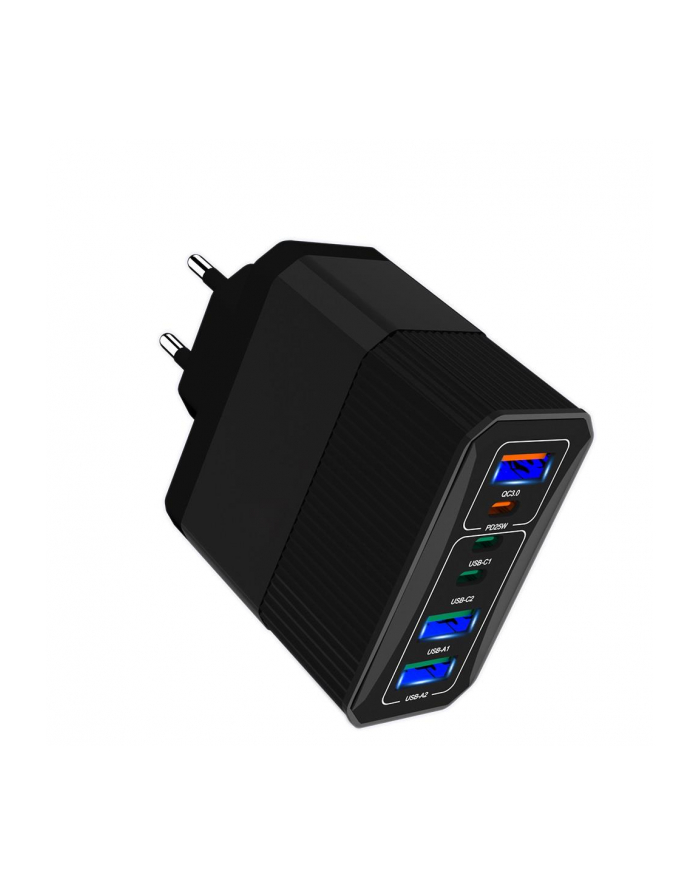 Ładowarka sieciowa Msonic MY6646K PD/QC 3.0 3xUSB-C i 3xUSB główny