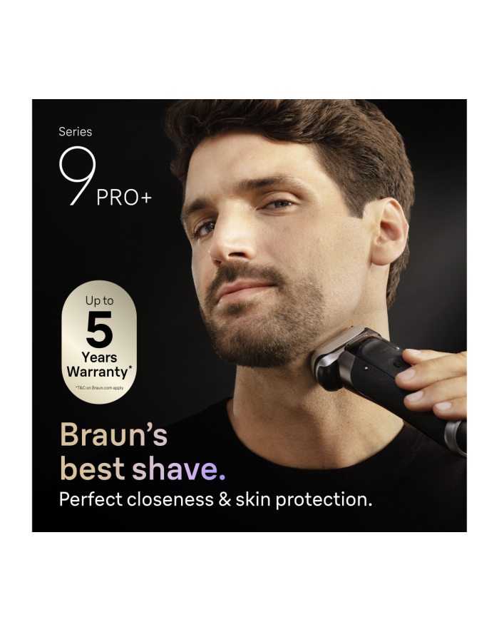 Golarka Series 9 PRO+ black 9600S Braun główny