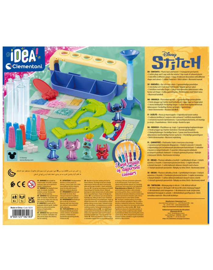 Clementoni Idea Art - Fabryka długopisów STITCH główny