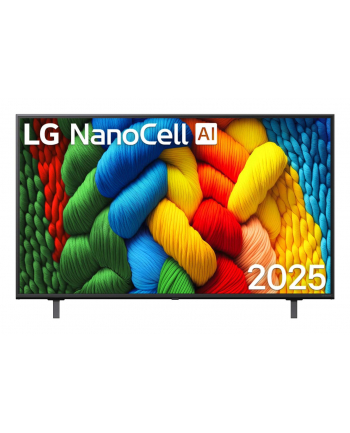 Telewizor LG NanoCell 50NANO81A6A 50' 4K Ultra HD WebOS Dolby Digital DVB-T2 Czarny nr 1