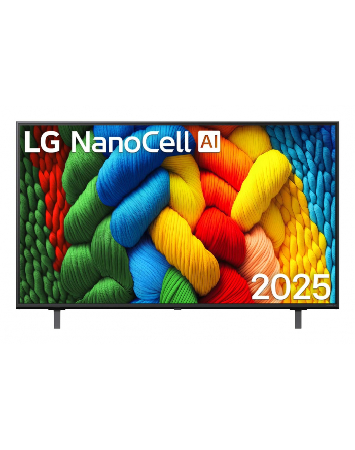 Telewizor LG NanoCell 50NANO81A6A 50' 4K Ultra HD WebOS Dolby Digital DVB-T2 Czarny główny