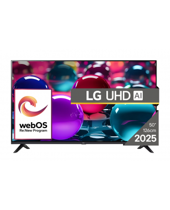 Telewizor LG 50UA73003LA LED 50' 4K Ultra HD WebOS Dolby Digital DVB-T2 Czarny nr 1