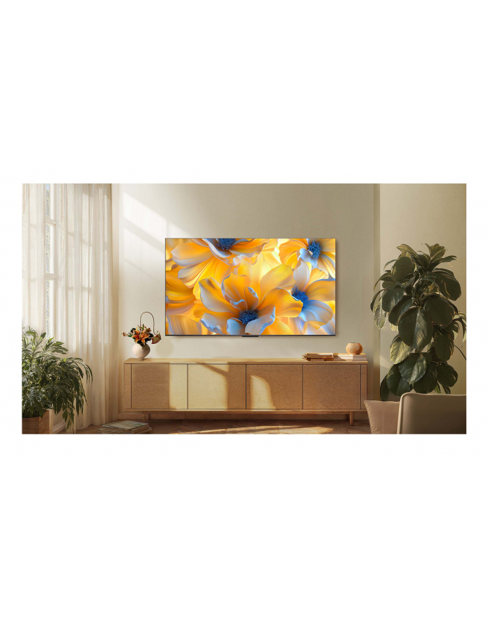 Telewizor TCL 55C69K QD-Mini LED 55' 4K Ultra HD 144Hz Google TV Dolby Atmos Metaliczny główny
