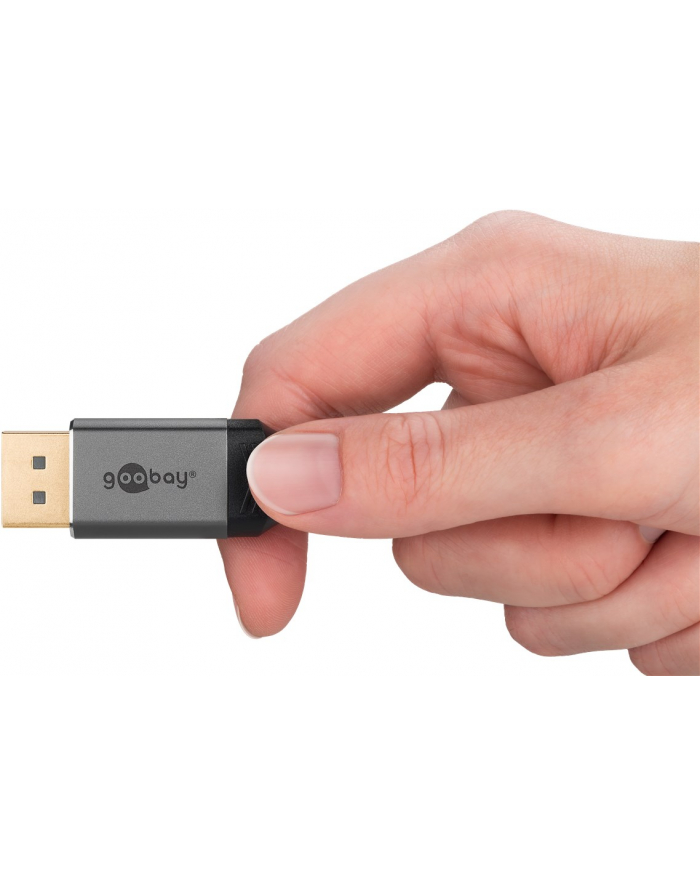 Goobay Displayport 1.4 Szary 1M (RB65264) główny