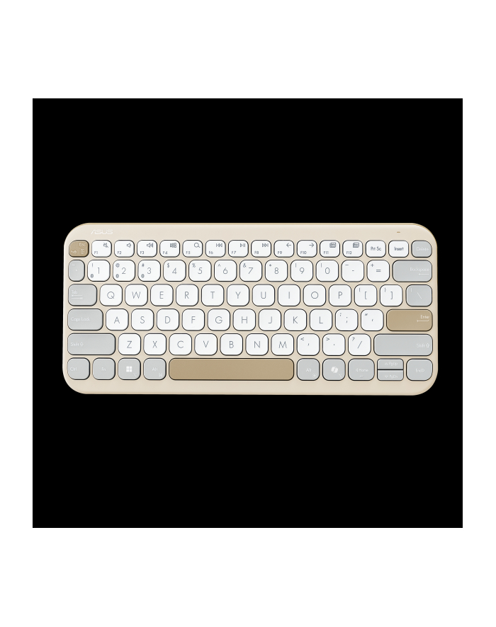 Klawiatura Asus Marshmallow KW100 Beżowy (90XB0880-BKB170) główny