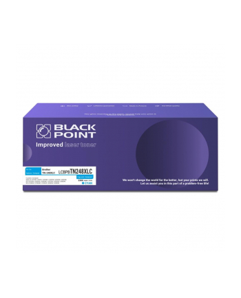 Black Point do Brother TN248XLC Cyan (LCBPBTN248XLC)