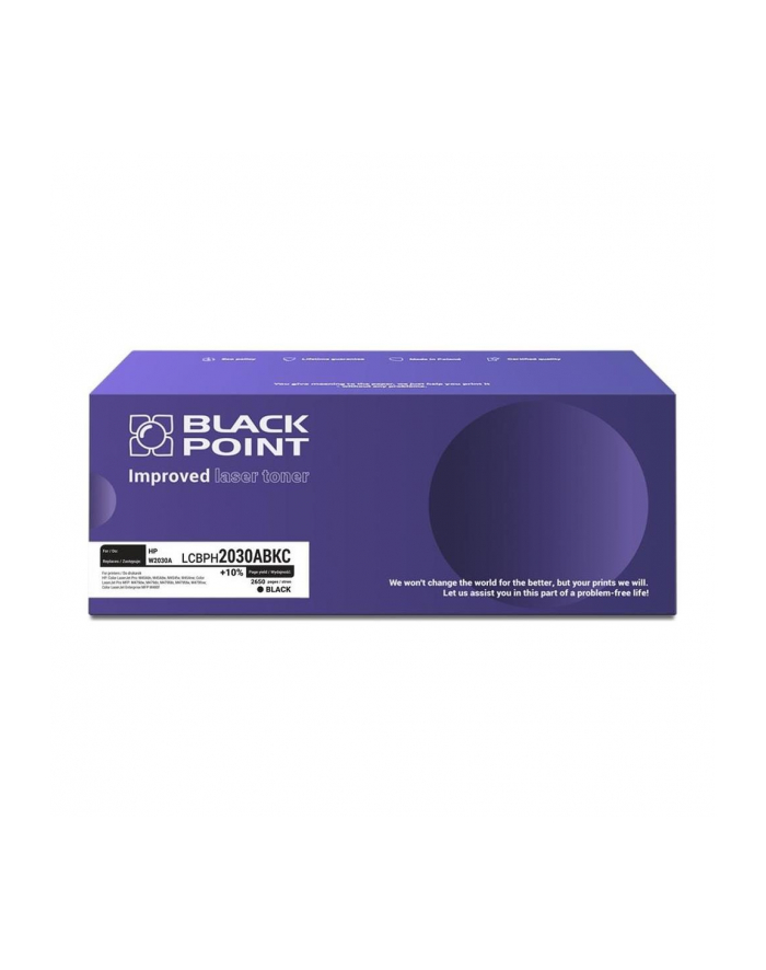 Black Point Do Hp 415A W2030A Black 2650 Str (LCBPH2030ABKC) główny