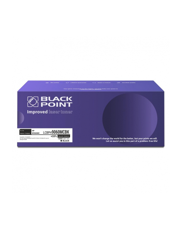 [LCBPH9060MCBK] Toner Black Point zamiennik HP W9060MC black główny