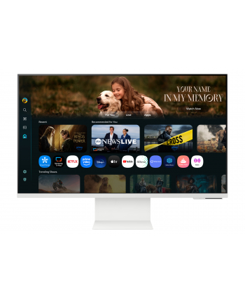 Samsung | LS32FM801UUXDU | 32 '' | VA | 16:9 | 60 Hz | 4 ms | 3840 x 2160 pixels | 400 cd/m² | HDMI ports quantity 1 | White