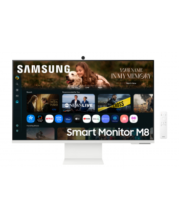 Samsung | LS32FM801UUXDU | 32 '' | VA | 16:9 | 60 Hz | 4 ms | 3840 x 2160 pixels | 400 cd/m² | HDMI ports quantity 1 | White