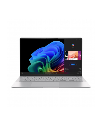 Asus Vivobook S S5507QA-MA112W | Cool Silver | 15.6 '' | OLED | 3K | 2880 x 1620 pixels | Glossy | Snapdragon X Elite | X1E 78 100 | 32 GB | LPDDR5X | Solid-state drive capacity 1000 GB | Qualcomm Adreno GPU | Windows 11 Home | 802.11be | Bluet nr 1