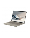 Asus | Zenbook | A14 UX3407QA-QD202W | Zabriskie Beige | 14 '' | OLED | WUXGA | 1920 x 1200 pixels | Glossy | Snapdragon X | X1 26 100 | 16 GB | LPDDR5X | Solid-state drive capacity 512 GB | Qualcomm Adreno GPU | Windows 11 Home | 802.11ax | Bl - nr 18